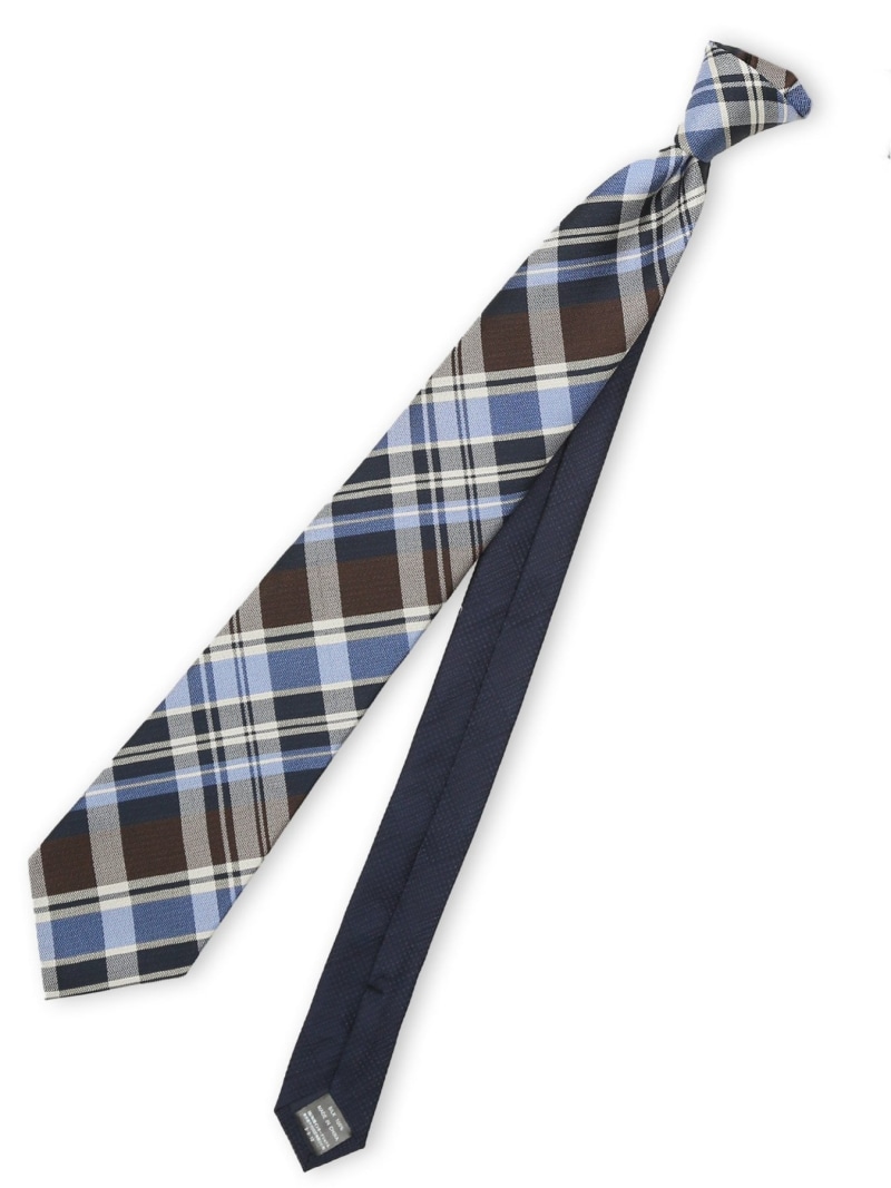 TAKA-Q ニューヨーカーブルー/NEWYORKER BLUE シルクレギュラータイ 8.0cm幅 タカキュー スーツ・フォーマル ネクタイ・蝶ネクタイ ブルー【送料無料】