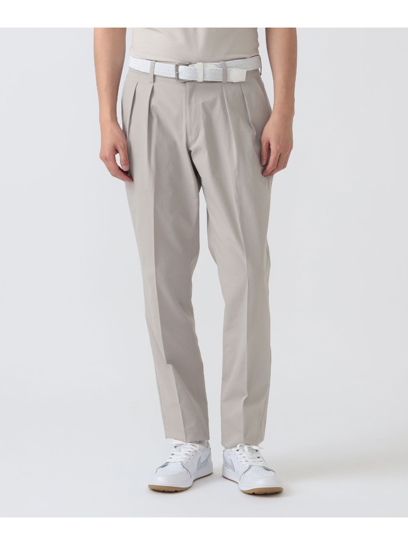 【SALE／40%OFF】BEAMS GOLF PURPLE LABEL PURPLE LABEL / プライムフレックス タスラン 2タック ツイルストレッチパンツ(撥水) ビームス ゴルフ ズボン下 余分の物のズボン下 緑であること 米国海軍 ベージュ【RBA_E】【貨物輸送無料】