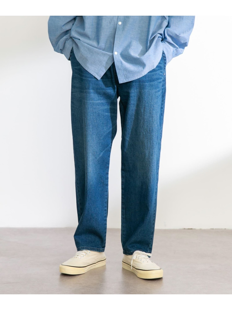 Sonny Label Lee FLEEASY NARROW サニーレーベル パンツ その他のパンツ ブルー ホワイト【送料無料】