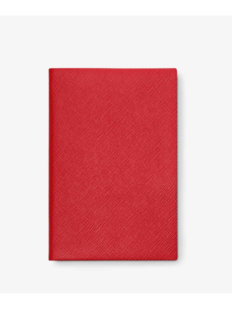 SMYTHSON Pastegrain Chelsea Notebook スマイソン 文房具 万覚え帳・おぼえ書き帳 赤いこと【貨物輸送無料】 文房具・事務用品-その他-日用品雑貨・文房具・手芸