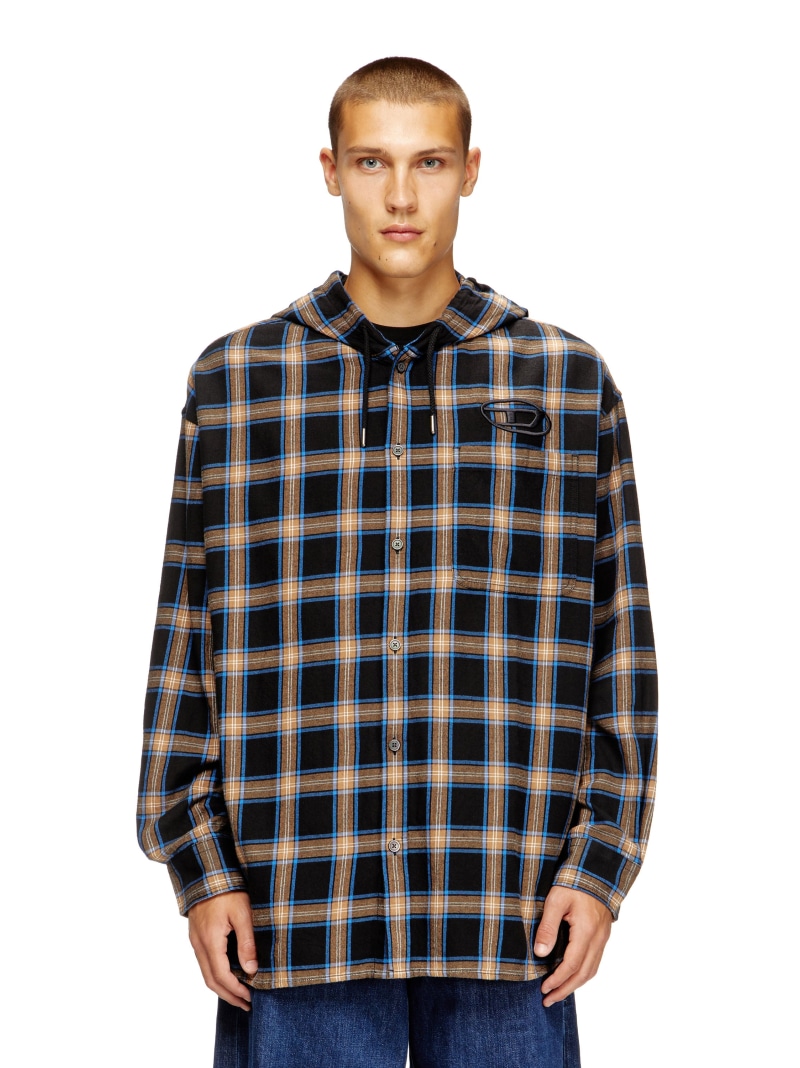 DIESEL シャツ デニム D-DEWNY-HOOD SHIRT 楽天市場】DIESEL メンズ シャツ デニム D-DEWNY-HOOD