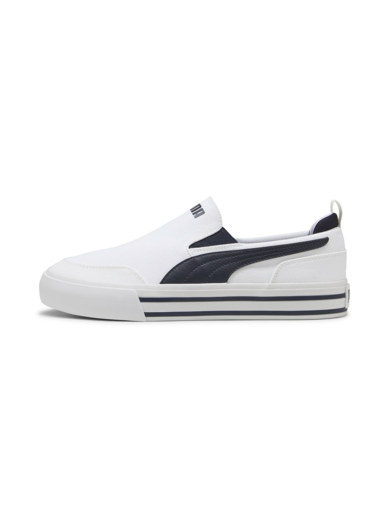 PUMA ユニセックス コート クラシック バルク スリッポン スニーカー Court Classic Vulc SlipOn プーマ シューズ・靴 スニーカー ホワイト【送料無料】