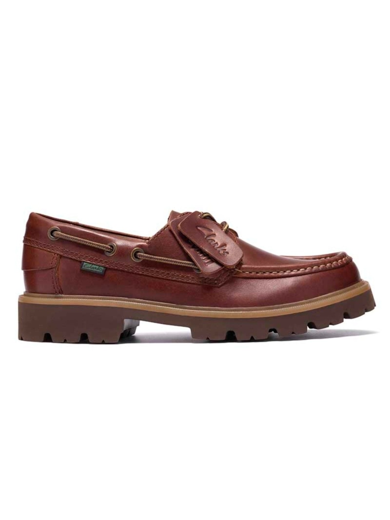 Clarks Clarks 880J セイヒルボート 赤銅色 心地よいシューズ ロバート・エドワード・リーガル  フットコミュニティー シューズ・靴 モカシン・デッキシューズ 赤銅色【貨物輸送無料】