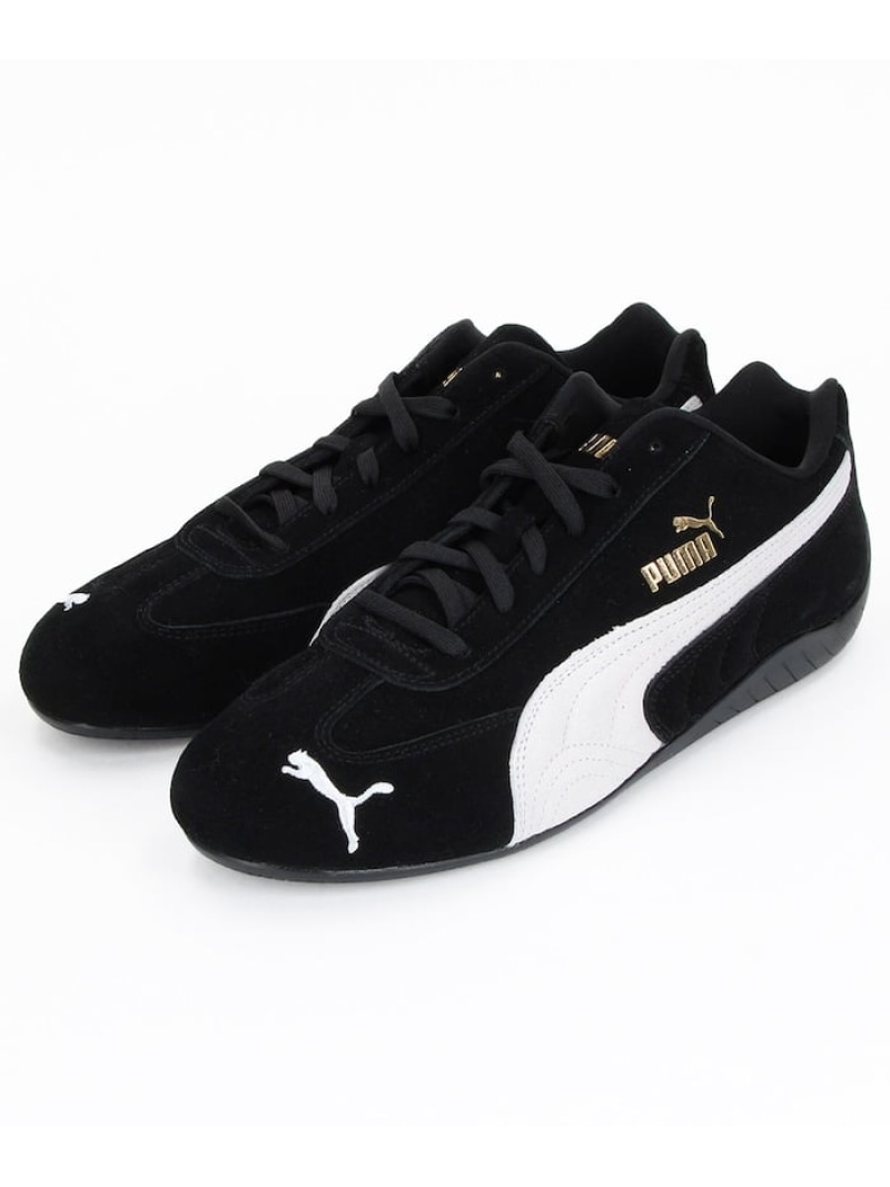 PUMA ユニセックス スピードキャット OG スニーカー [25~28cm] フリークスストア シューズ・靴 スニーカー ブラック レッド【送料無料】｜ Fashion Men