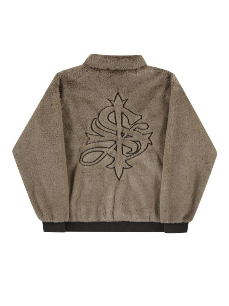 【SALE／20%OFF】SUPPLIER 【SUPPLIER】BOA PULLOVER ボアトップス ハーフジップ 長袖トップス オーバーサイズ ネバーマインドザエックスユー／チカシツプラス トップス ニット ブラウン ネイビー【RBA_E】【送料無料】｜ Fashion Men