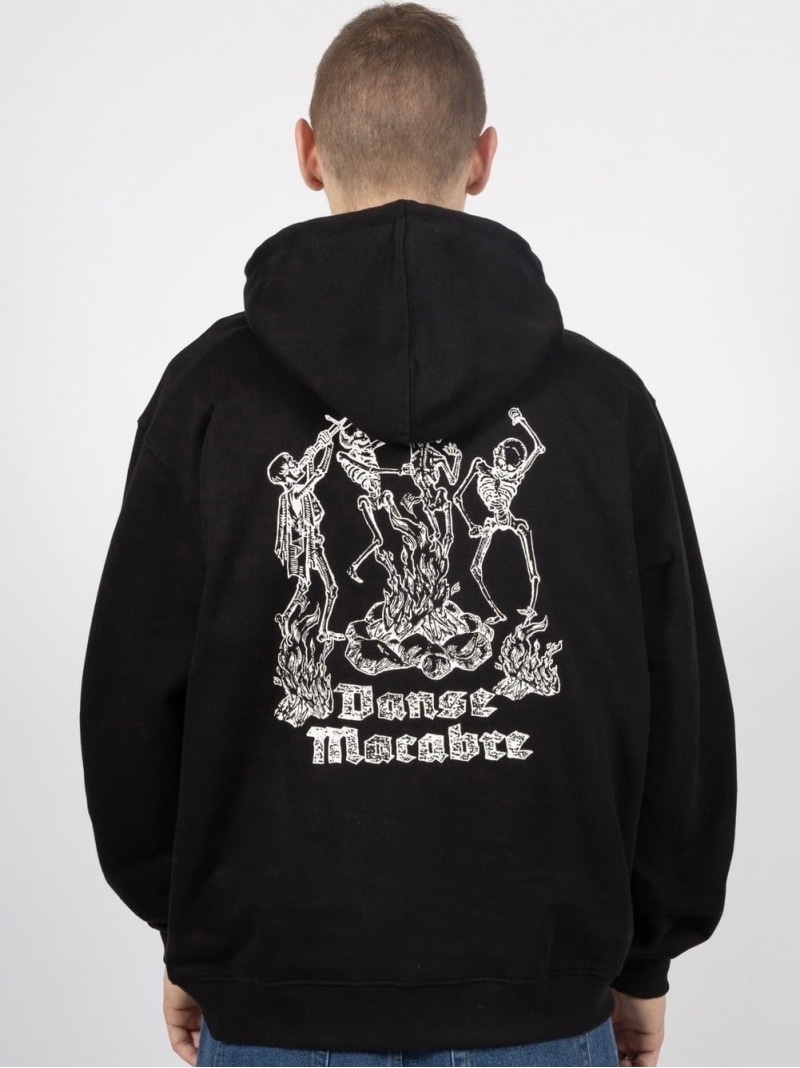 WASTED PARIS 【WASTED PARIS】HOODIE MACABRE ネバーマインドザエックスユー/チカシツプラス トップス パーカー・フーディー ブラック【送料無料】| Fashion Men