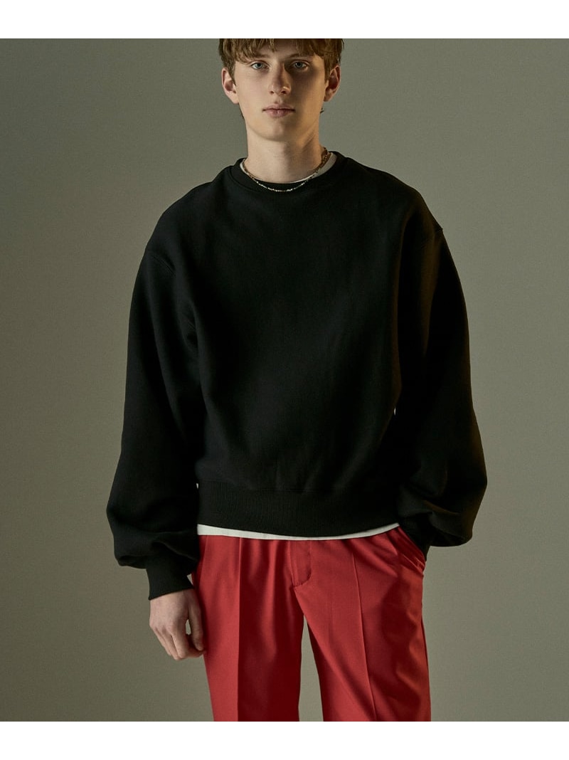 【SALE／30%OFF】GARDEN TOKYO Toironier/トワロニエ/PLAIN SWEAT SHIRTS 庭園 トップス カットソー・プルオーバー 黒いこと 青み 緑であること オレンジ色 白いこと【RBA_E】【貨物輸送無料】