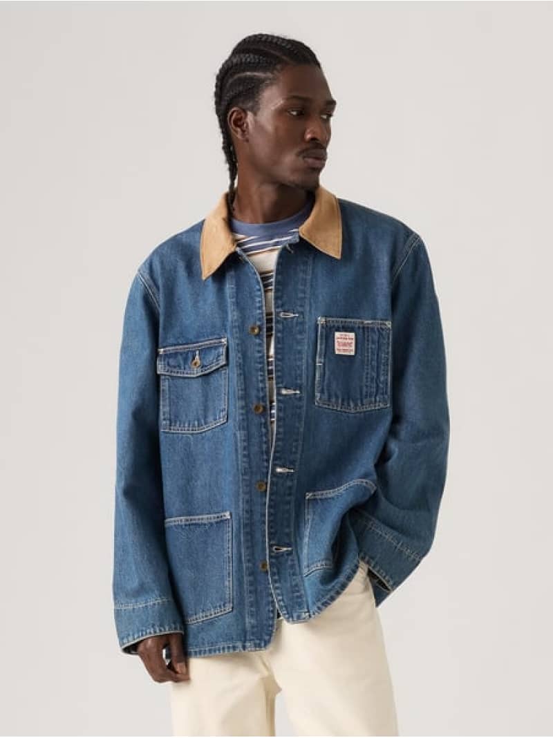 Levi's WORKWEAR ベーカリーチョアジャケット リーバイス ジャケット・アウター その他のジャケット・アウター ネイビー【送料無料】