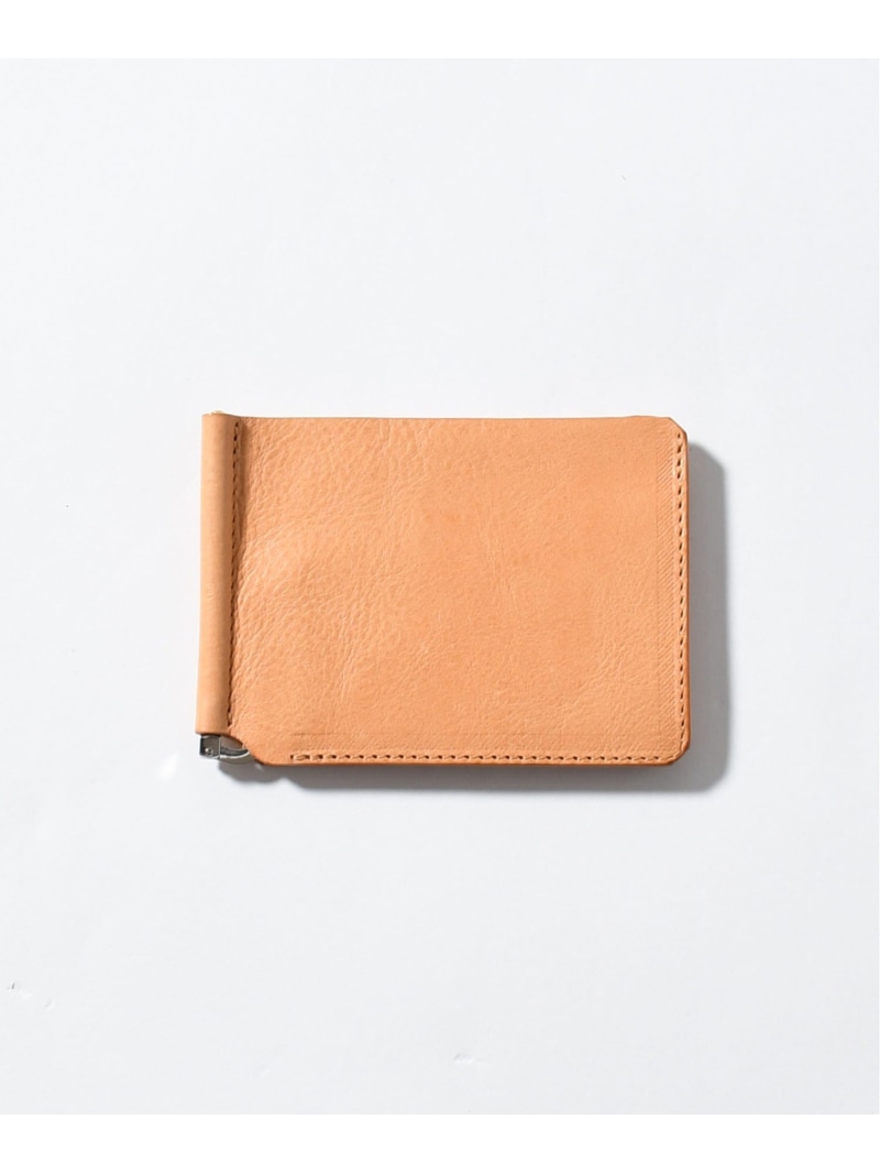 Johnbull Private labo 【clafman by Johnbull】マネークリップ ジョンブルプライベートラボ 財布・ポーチ・ケース 名刺入れ・カードケース ブルー ベージュ【送料無料】
