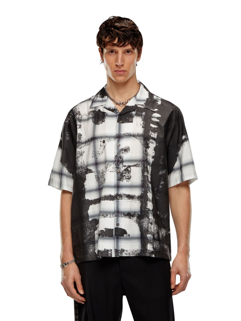 DIESEL ディーゼル カジュアルシャツ グレー系 0124925E0114 楽天市場】ディーゼル（カラーグレー）（カジュアルシャツ