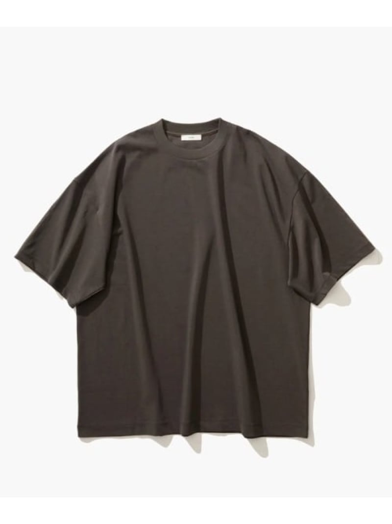 B'2nd ATON (エイトン)FRESCA PLATE ｜ LOOSE FIT T-SHIRT ビーセカンド トップス カットソー・Tシャツ ホワイト グレー【送料無料】