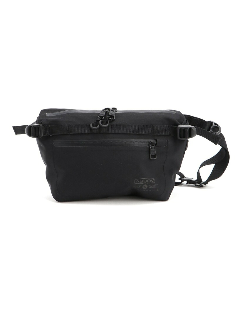 AS2OV AS2OV/(U)WP CORDURA 305D FANNY PACK アンバイジェネラルグッズストア バッグ ショルダーバッグ ベージュ ブラック【送料無料】| Fashion Men
