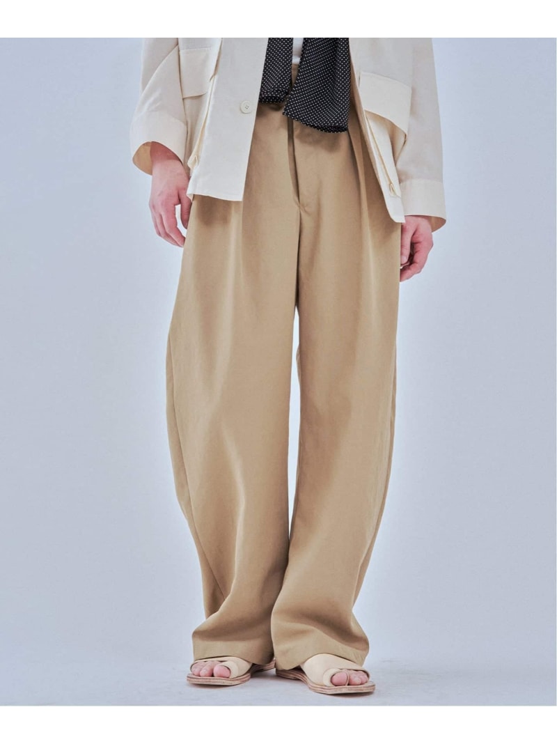 【SALE／30%OFF】EDIFICE MORE THAN コットン グルカパンツ エディフィス パンツ その他のパンツ ベージュ ブラック【RBA_E】【送料無料】｜ Fashion Men