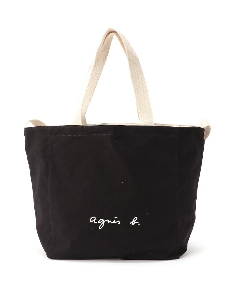 保存版 Agnes B Voyage Homme Agnes B Voyage Homme M Oah22 01 ビックトートバッグ アニエスベー バッグ トートバッグ ブラック ホワイト 内祝い Azurpiscines68 Fr
