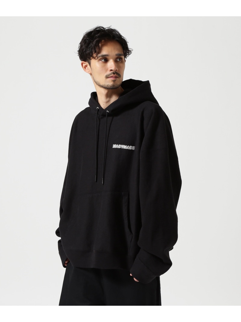 ROYAL FLASH READYMADE/レディーメイド/BIG HOODIE LOGO/BLACK ロイヤルフラッシュ トップス パーカー・フーディー ブラック【送料無料】｜ Fashion Men