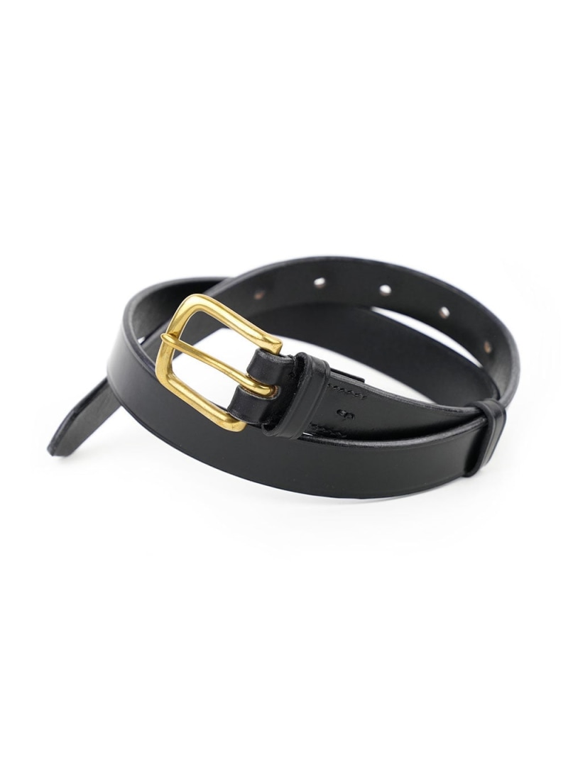 BRADY ブレディ WEST END BELT 1in-GOLD ブルーコムブルー ファッション雑貨 ベルト ブラック ゴールド【送料無料】