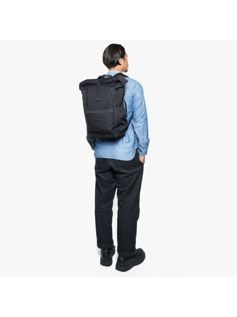 AS2OV AS2OV/(U)WATER PROOF CORDURA 305D ROLL BAG アンバイジェネラルグッズストア バッグ リュック・バックパック ベージュ ブラック【送料無料】｜ Fashion Men