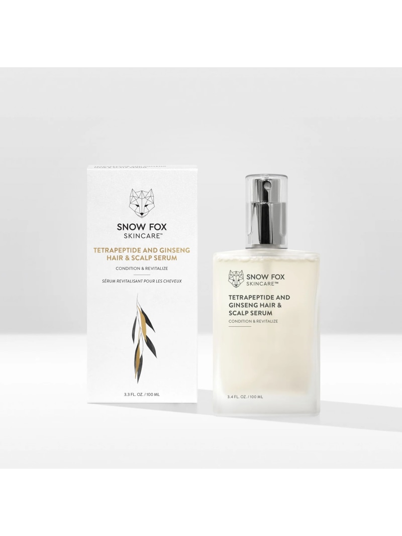 SNOW FOX SKINCARE ヴィーガン ノンケイ素樹脂 髪の毛 \u0026 スカルプ セ子ヒツジ 100mL 白いもの 稲荷 人はだ世話をする 髪の毛世話をする 手当て【此れから取っておく】*【貨物輸送無料】