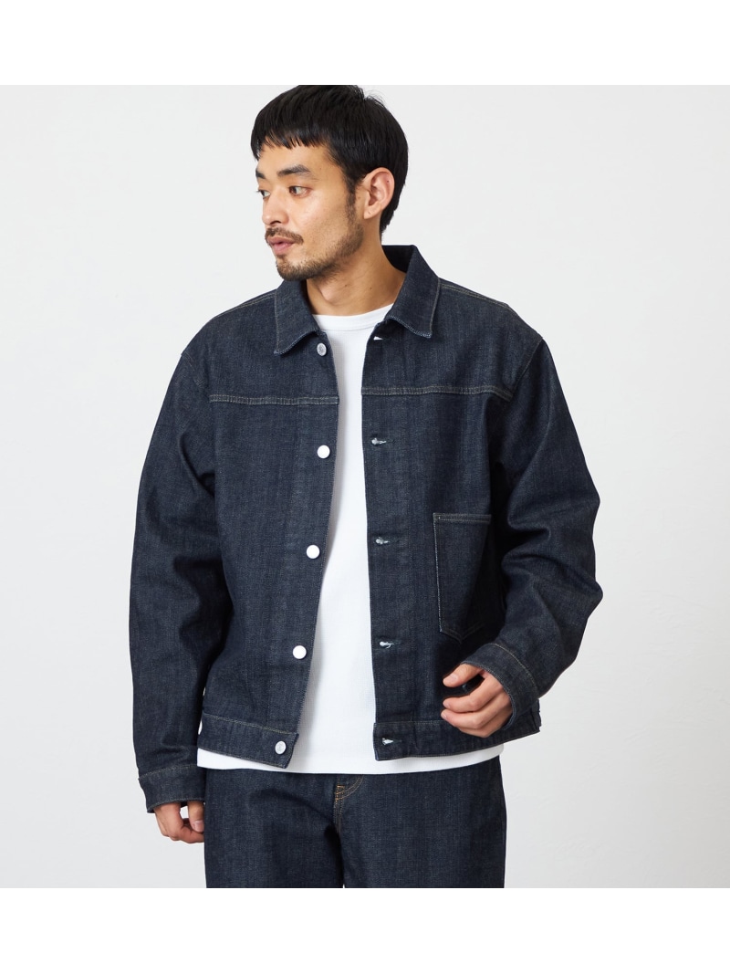 EDWIN EDWIN 503 デニムジャケット Gジャン セットアップ対応 エドウインオンラインモール ジャケット・アウター デニムジャケット ブラック ブルー【送料無料】