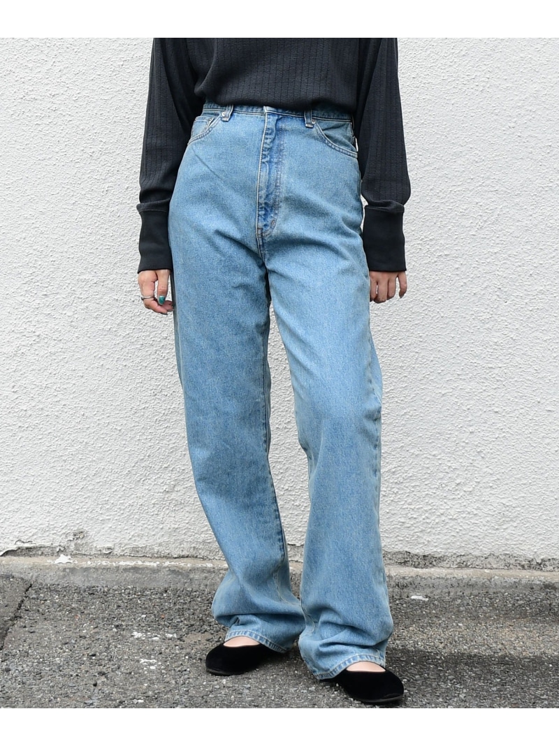 Johnbull Private labo 【DENIM DELIGHT DAYS】デニムハイウエストジーンズ ジョンブルプライベートラボ パンツ ジーンズ・デニムパンツ ブラック グレー【送料無料】