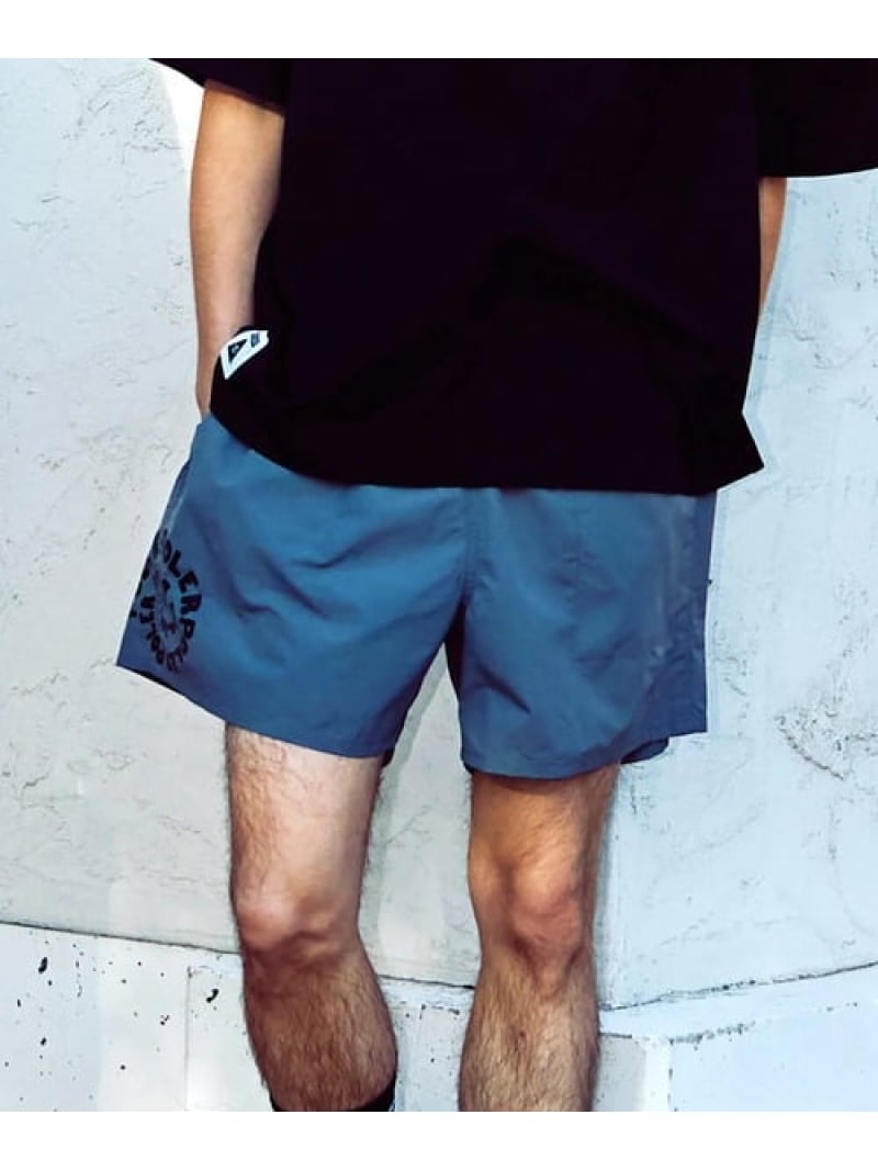 GSC MENS SELECT 【GSC別注】POLeR/ポーラー POLeR×GSC NYLON WIDE STUFF SHORTS (MENS) ゴースローキャラバン パンツ その他のパンツ レッド グレー ブラック【送料無料】