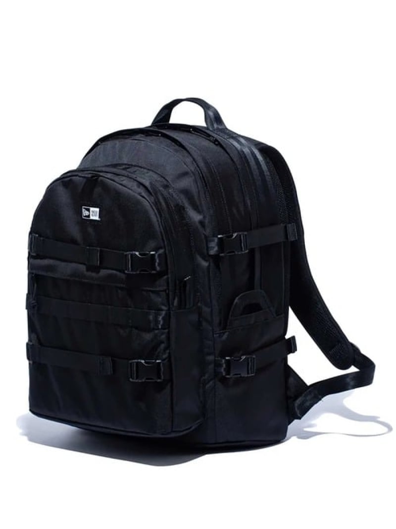 SELECT BRANDS NEW ERA/ニューエラ CARRIER PACK 1680D ジャックローズ バッグ リュック・バックパック ブラック グリーン【送料無料】