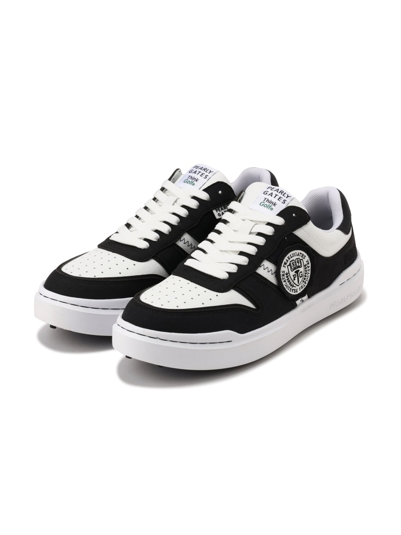 PEARLY GATES THE SHOES スパイクレスゴルフシューズ ＜伝達ルート\u0026記章＞ (MENS) パーリーゲイツ シューズ・靴 余分の物のシューズ・靴 米国海軍【貨物輸送無料】