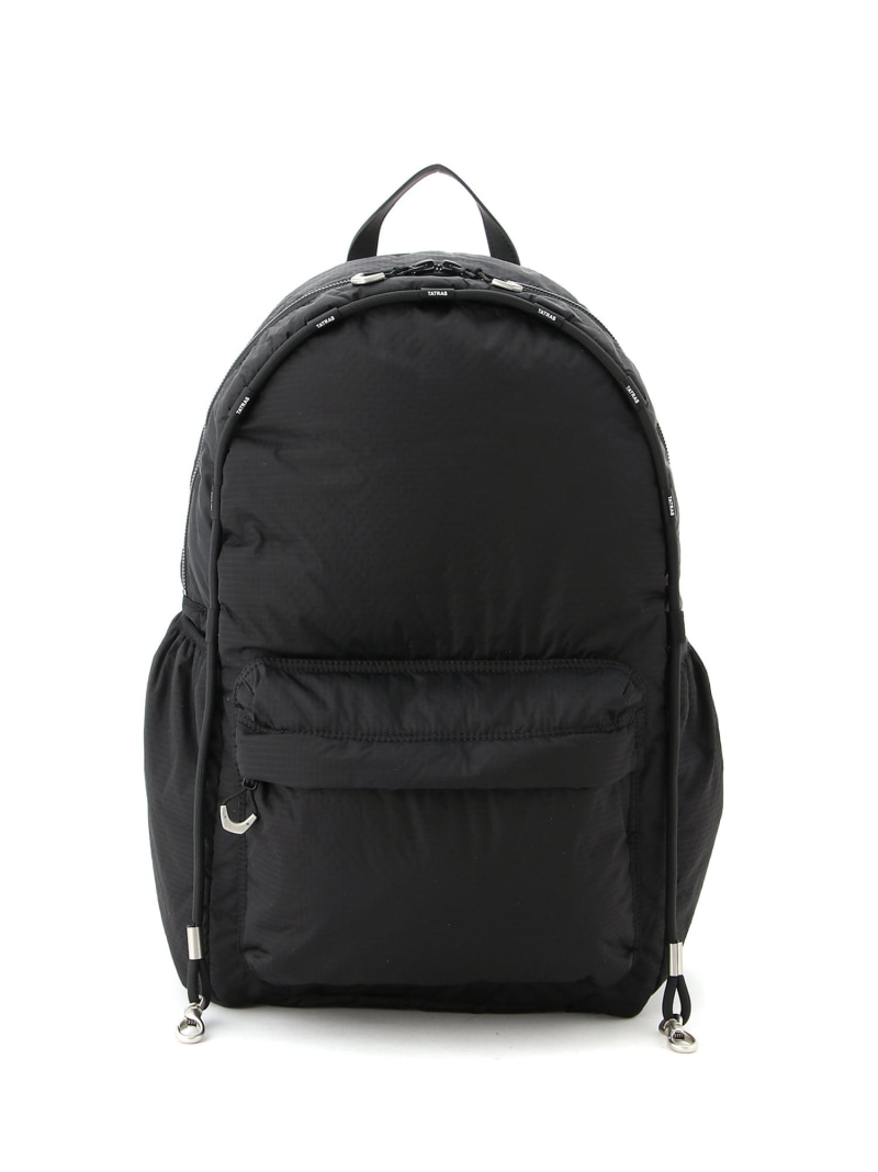 【エムエムシックス】ロゴ ナイロン 3ポケット バックパック 黒 エムエムシックス メゾン マルジェラ - Nylon Three Pockets