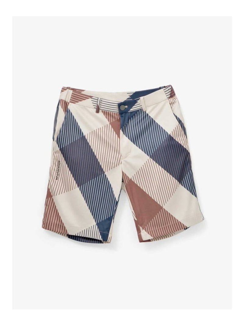 【SALE／50%OFF】Aquascutum GOLF GOLF MEN クラブチェックハーフパンツ アクアスキュータム ズボン下 スラックス・お召しものズボン下 緑であること 米国海軍【RBA_E】【貨物輸送無料】