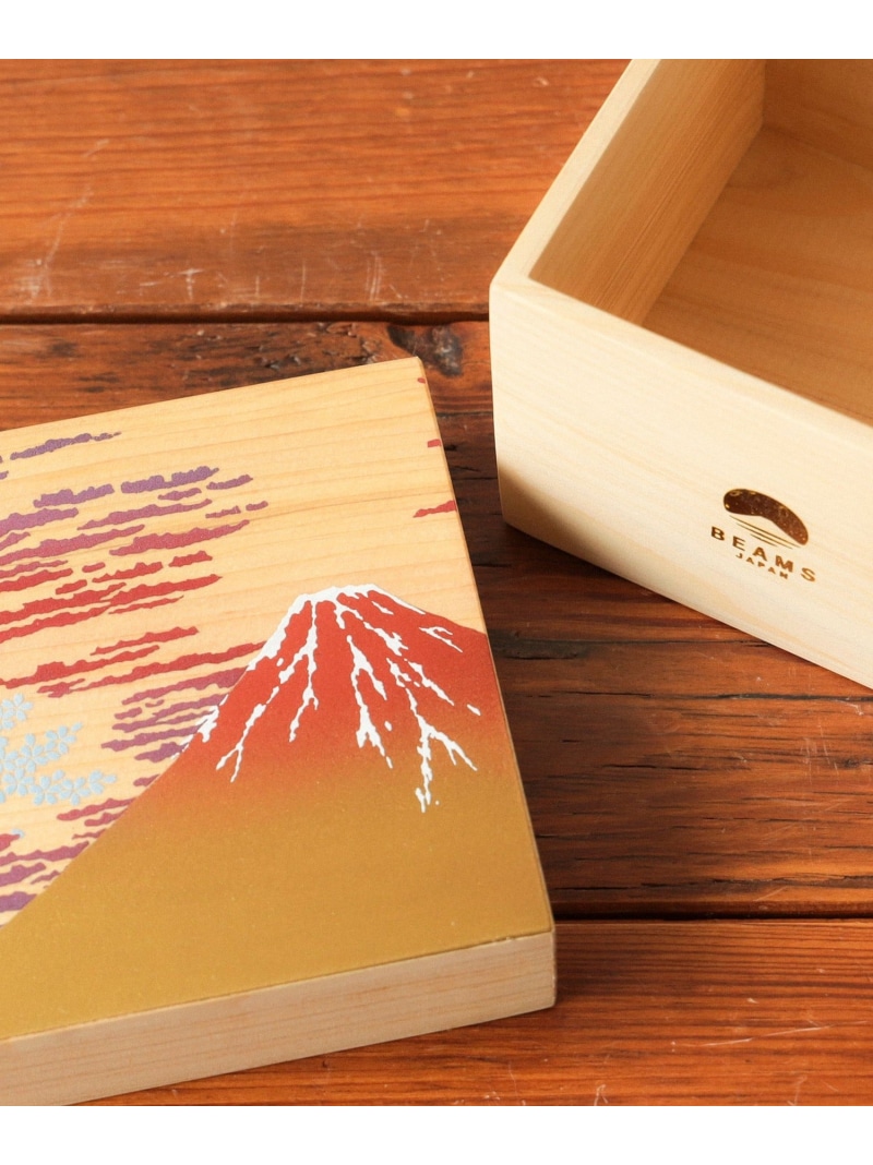 BEAMS JAPAN 【別注】大辻漆器 / 蒔絵木箱 桜 小 ビームス ジャパン ファッション雑貨 その他のファッション雑貨【送料無料】