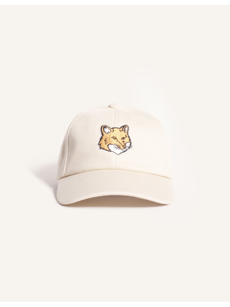 Maison Kitsune Maison Kitsune/(M)FOX HEAD CAP メゾン キツネ 帽子 キャップ ベージュ【送料無料】