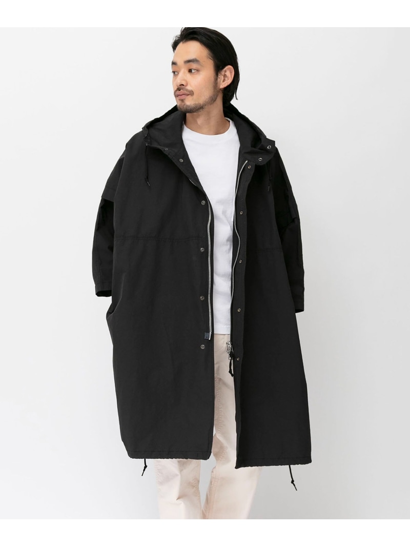 【SALE／30%OFF】Johnbull Private labo ミリタリーポンチョ ジョンブルプライベートラボ ジャケット・アウター 余分の物のジャケット・アウター 黒いこと【RBA_E】【貨物輸送無料】