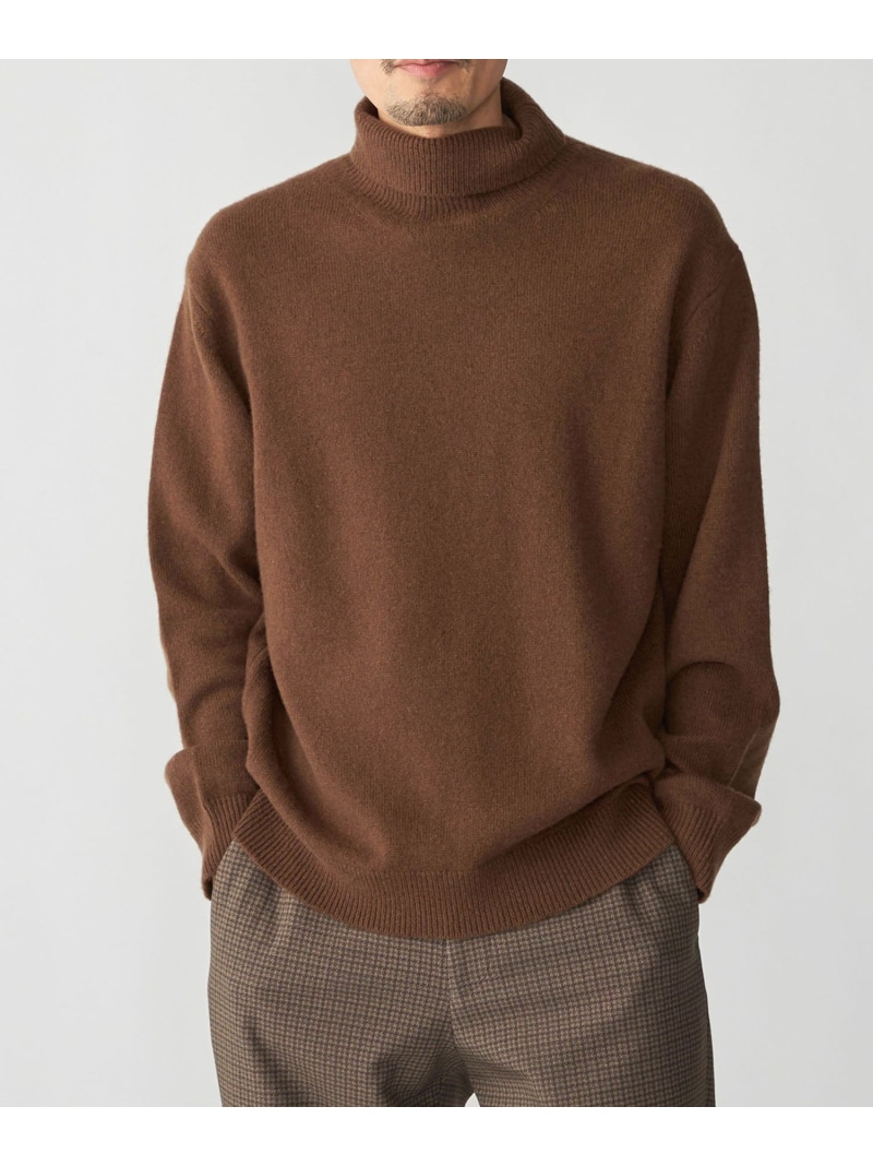 【SALE／30%OFF】SHIPS MEN SHIPS: ＜室内用便器能力のある＞7ゲージ 羊毛 カシミール 沸騰させる タートルネック シップス トップス 編み物 米国海軍 黒いこと 赤銅色【RBA_E】【貨物輸送無料】