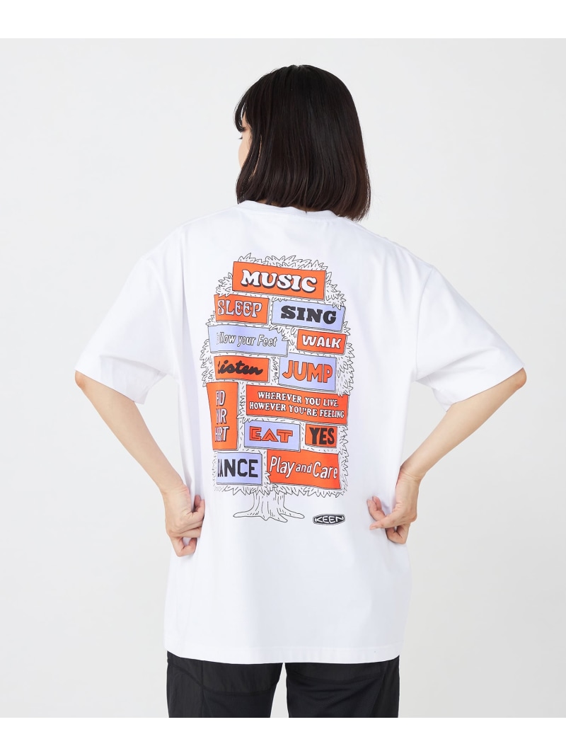 KEEN OC/RP SIGNBOARD TEE オーシー アールピー サインボード ティー キーン トップス カットソー・Tシャツ ホワイト【送料無料】