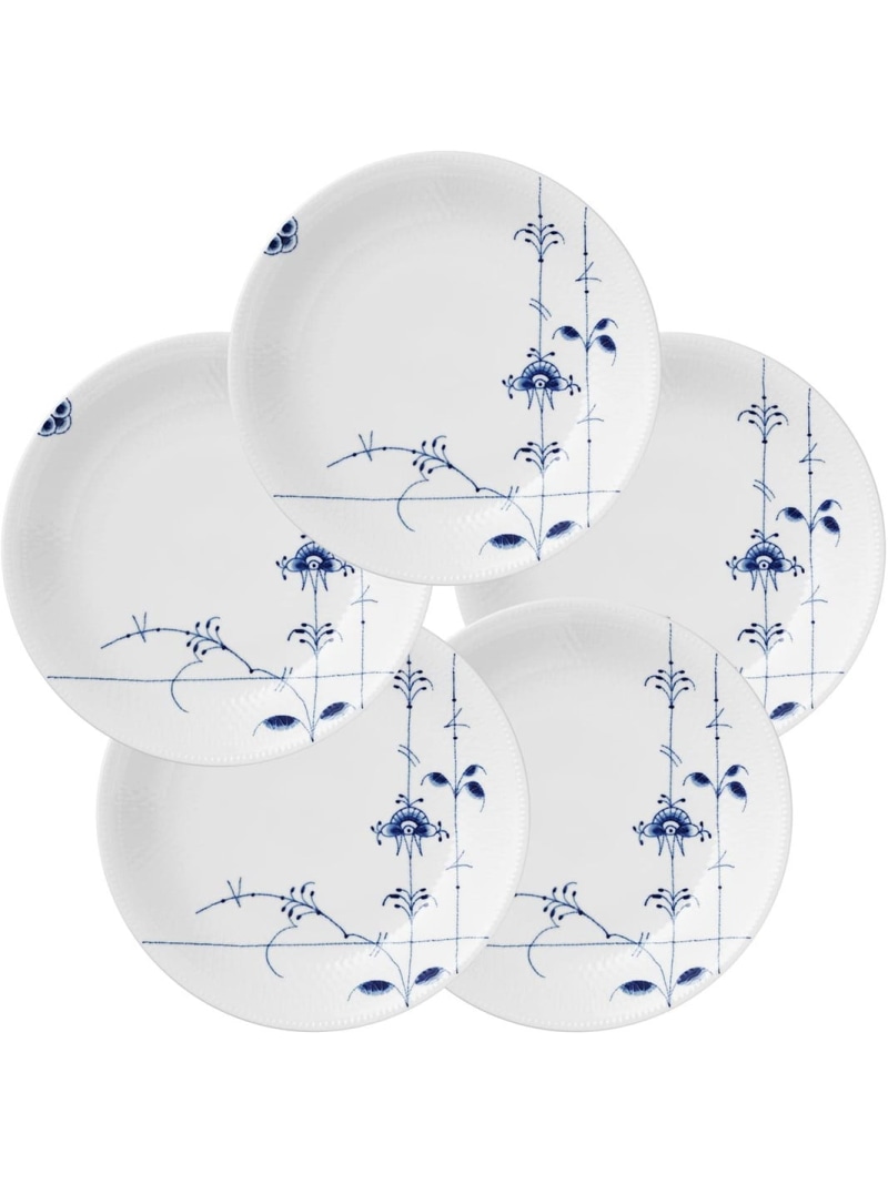 Royal Copenhagen [公式] ブルーパルメッテ プレート 5枚セット ロイヤル コペンハーゲン 食器・調理器具・キッチン用品 食器・皿【送料無料】｜ Fashion Men