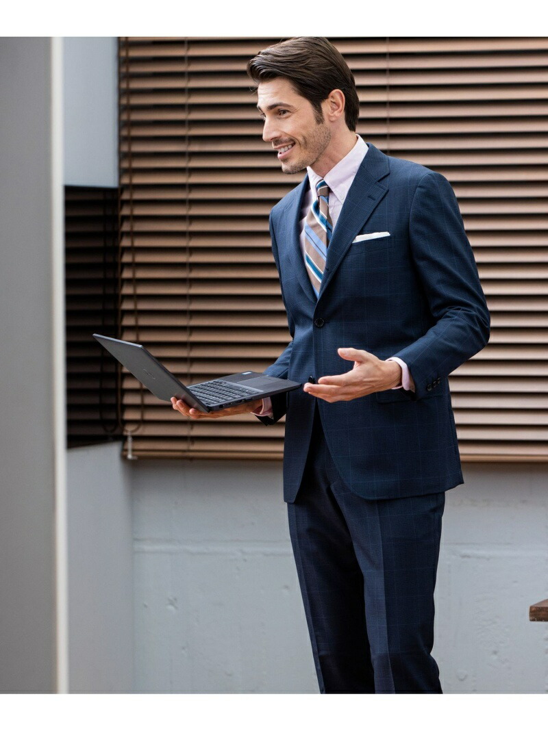 Seal限定商品 J Press Cuba Beach Gentry マイクロハウンドトゥース スーツ ジェイプレス ビジネス フォーマル セットアップスーツ ネイビー Rakuten Fashion Men 激安単価で Www Habs Edu Kw