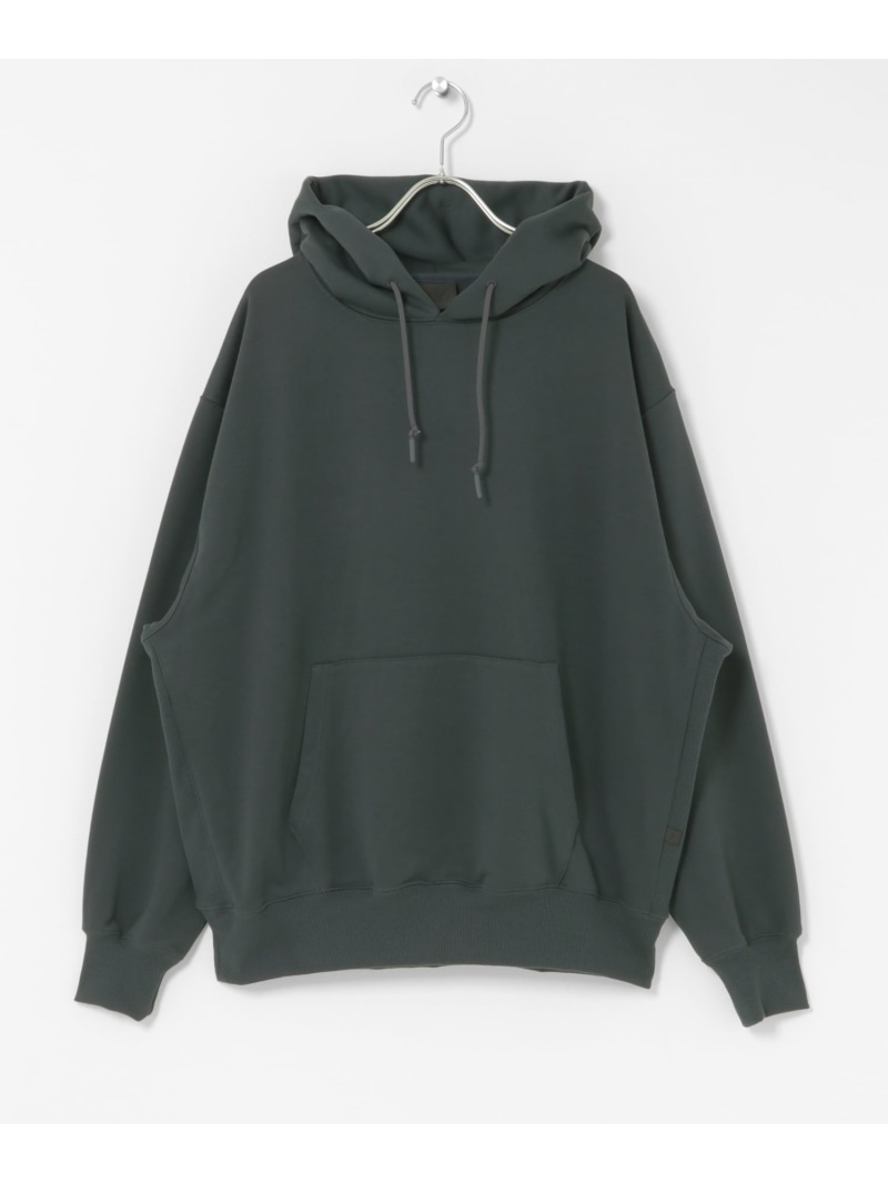 URBAN RESEARCH BUYERS SELECT DAIWA PIER39 TECH SWEAT HOODIE ユーアールビーエス トップス パーカー・フーディー ブラック グレー【送料無料】