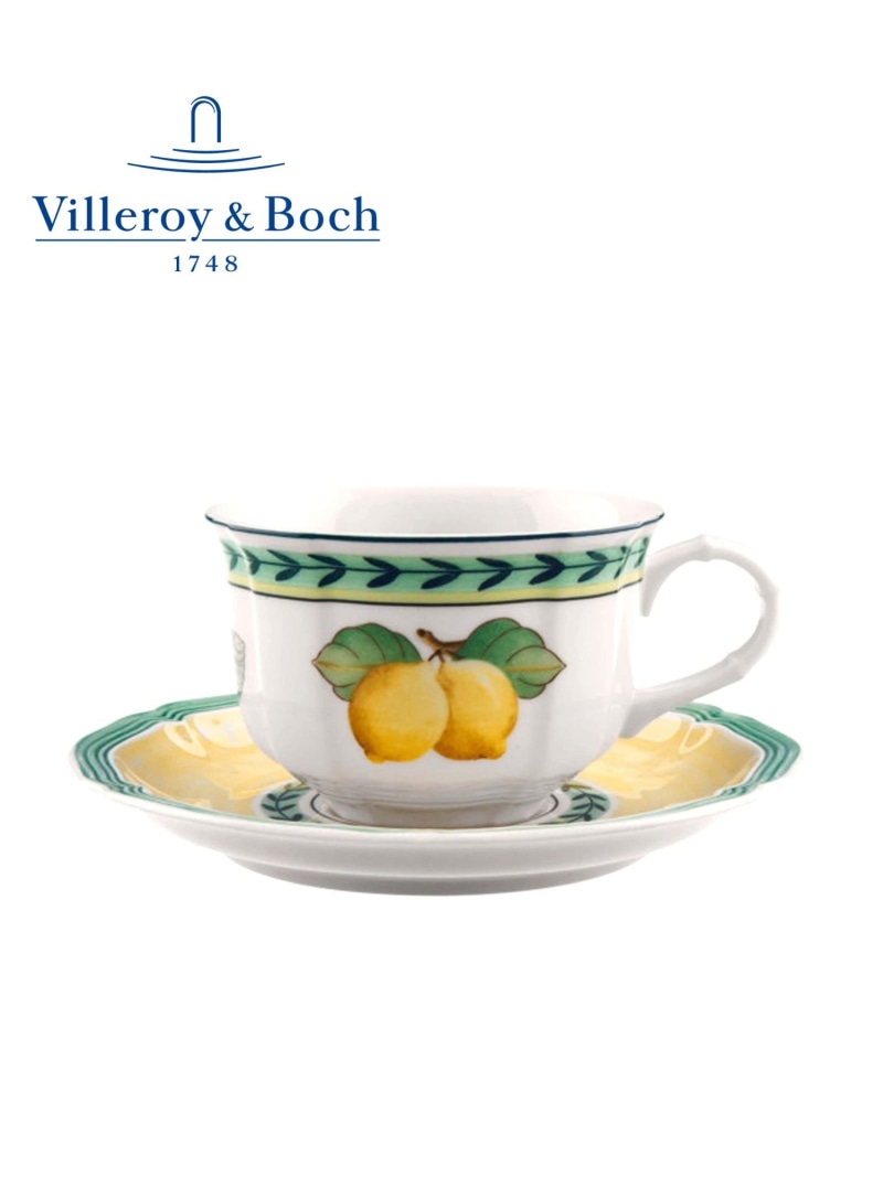 Villeroy \u0026 Boch [堅苦しさ] ビレロイ\u0026ボッホ 紅茶優勝杯\u0026平円盤 フレンチ園地 ビレロイアンドボッホ 食器・膳立て手道具・勝手もと装置 グラス・マグカップ・タンブラー【貨物輸送無料】