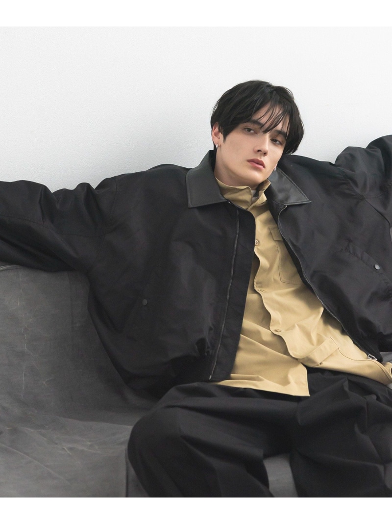 CRAFT STANDARD BOUTIQUE バルーンMA-1 クラフトスタンダードブティック ジャケット・アウター ブルゾン・ジャンパー グレー ブラック【送料無料】