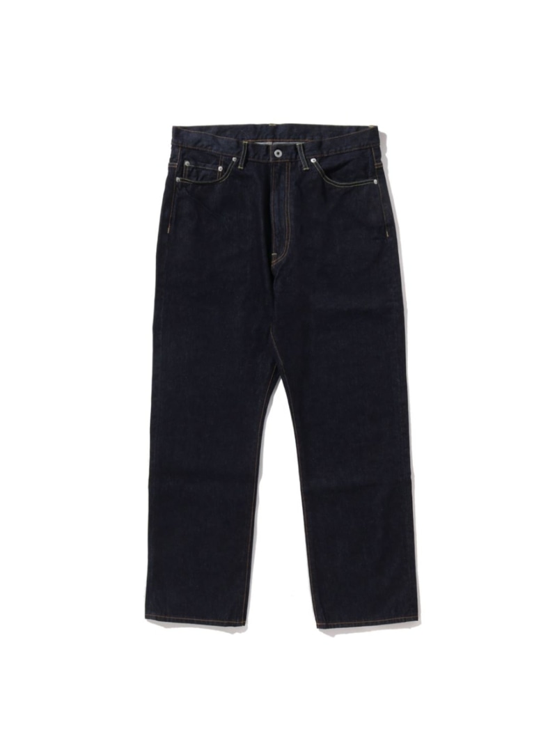 A BATHING APE CHAMPION DENIM PANTS ア ベイシング エイプ パンツ ジーンズ・デニムパンツ ネイビー【送料無料】