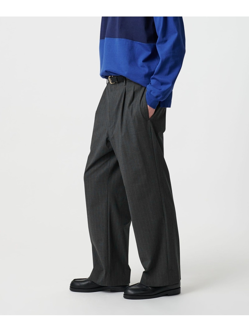 【SALE／30%OFF】BEAUTY\u0026YOUTH UNITED ARROWS ピン縞模様 トロ 2筋目 ズボン下 NO.9 ユナイテッドアローズ 逃げ道 ズボン下 余分の物のズボン下 薄墨色 黒いこと【RBA_E】【貨物輸送無料】