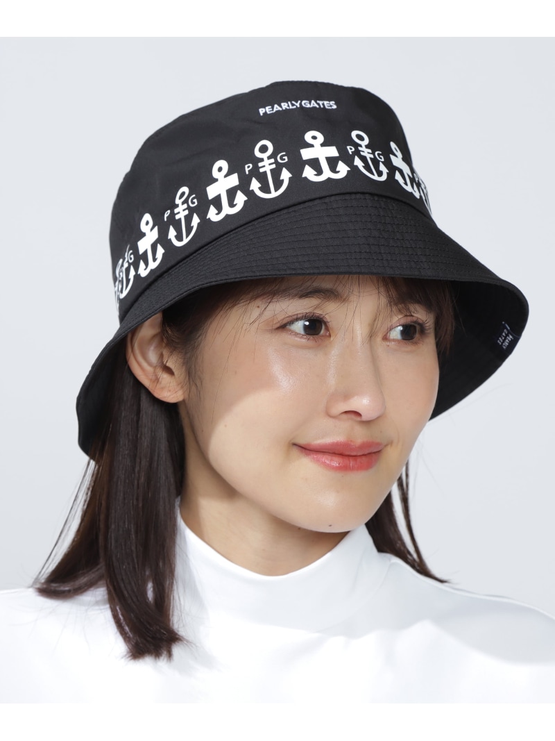 ★新品正規品 PEARLYGATES/パーリーゲイツ原英莉花プロチェック柄ハット 楽天市場】PEARLY GATES つば裏チェック柄ハット ＜CHECK