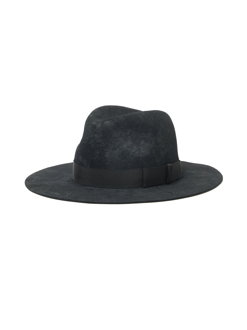 【SALE／30%OFF】MSML HAND PIGMENT WOOL HAT ガーデン 帽子 ハット ブラック【RBA_E】【送料無料】