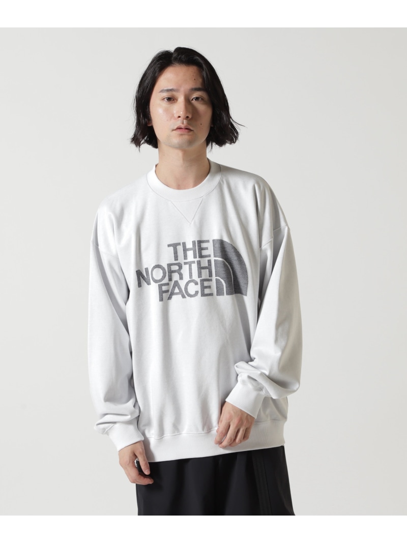 LHP THE NORTH FACE/ザ・ノース・フェイス/Jacquard Half Dome Crew エルエイチピー トップス スウェット・トレーナー 黒いこと 白いこと【貨物輸送無料】