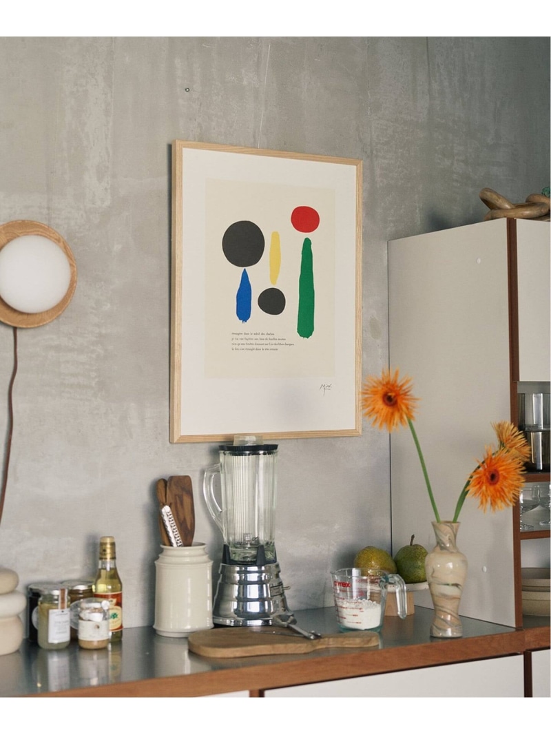 JOURNAL STANDARD FURNITURE 6 POSTER MIRO アートフレーム ジャーナルスタンダードファニチャー インテリア・生活雑貨 フォトフレーム・写真立て【送料無料】