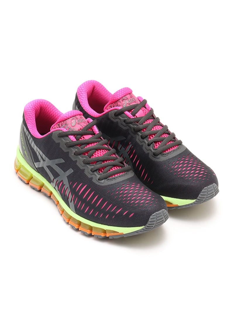 asics asics GEL-QUANTUM 360 I GRAPHITE GREY/HAZARD GREEN アトモス シューズ・靴 スニーカー グレー【送料無料】| Fashion Men