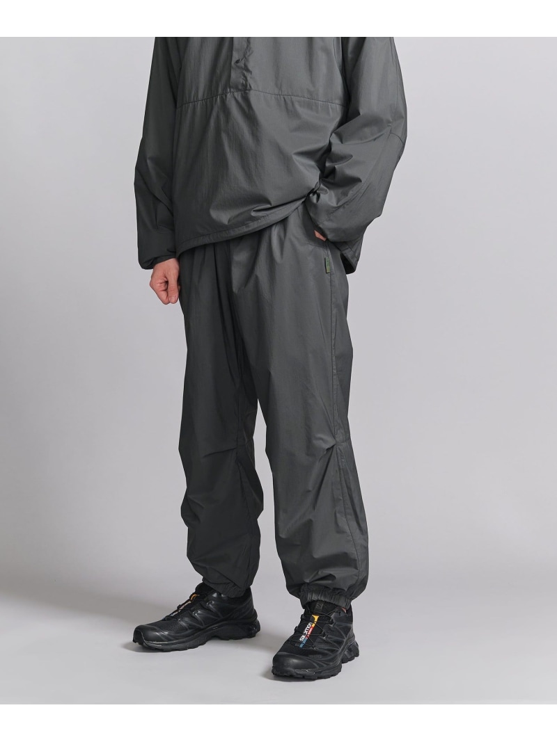 【SALE／50%OFF】BEAUTY&YOUTH UNITED ARROWS ＜koti BEAUTY&YOUTH＞ トラック パンツ ユナイテッドアローズ アウトレット パンツ その他のパンツ グレー ブラック【RBA_E】【送料無料】