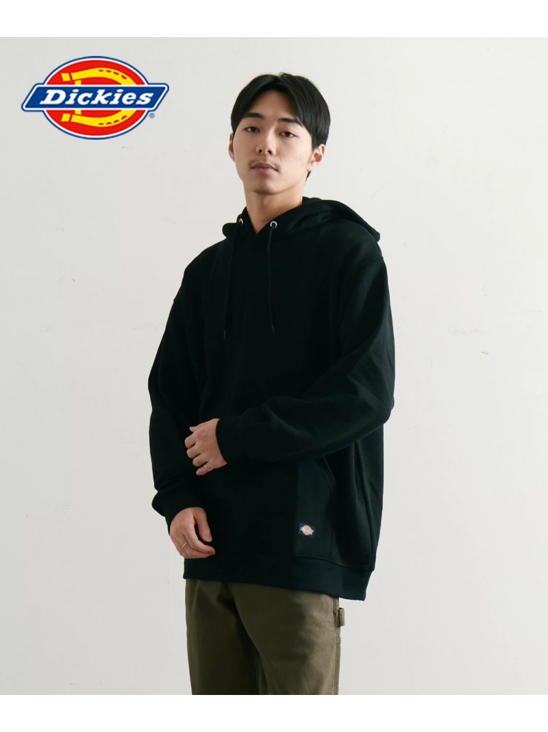 Dickies DICKIES/(U)DK ヘビーウェイト裏起毛パーカー ハンドサイン トップス パーカー・フーディー ホワイト ブラック グレー【送料無料】