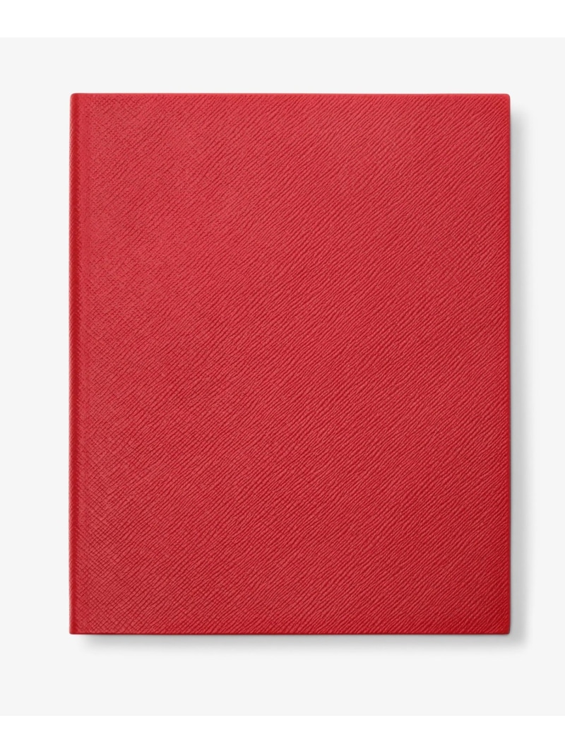 SMYTHSON Pastegrain Portobello Notebook スマイソン 文房具 万覚え帳・おぼえ書き帳 赤いこと【貨物輸送無料】