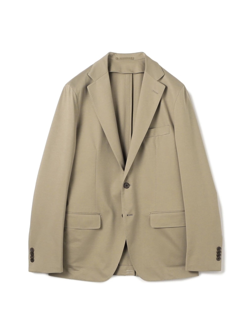 【SALE／44%OFF】TOMORROWLAND MEN コットンポリエステル ストレッチツイル シングルブレステッド2Bジャケット トゥモローランド ジャケット・アウター テーラードジャケット・ブレザー グレー ブラウン ネイビー【RBA_E】【送料無料】